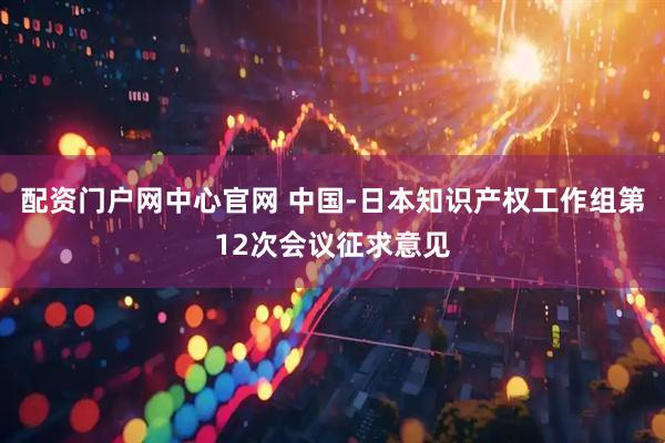 配资门户网中心官网 中国-日本知识产权工作组第12次会议征求意见